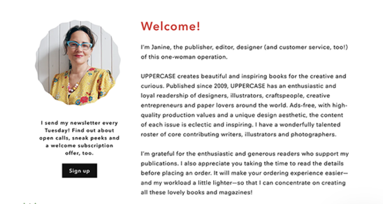 UPPERCASE 杂志创始人背景介绍