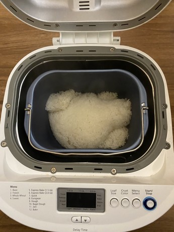 面包机做糍粑初始状态